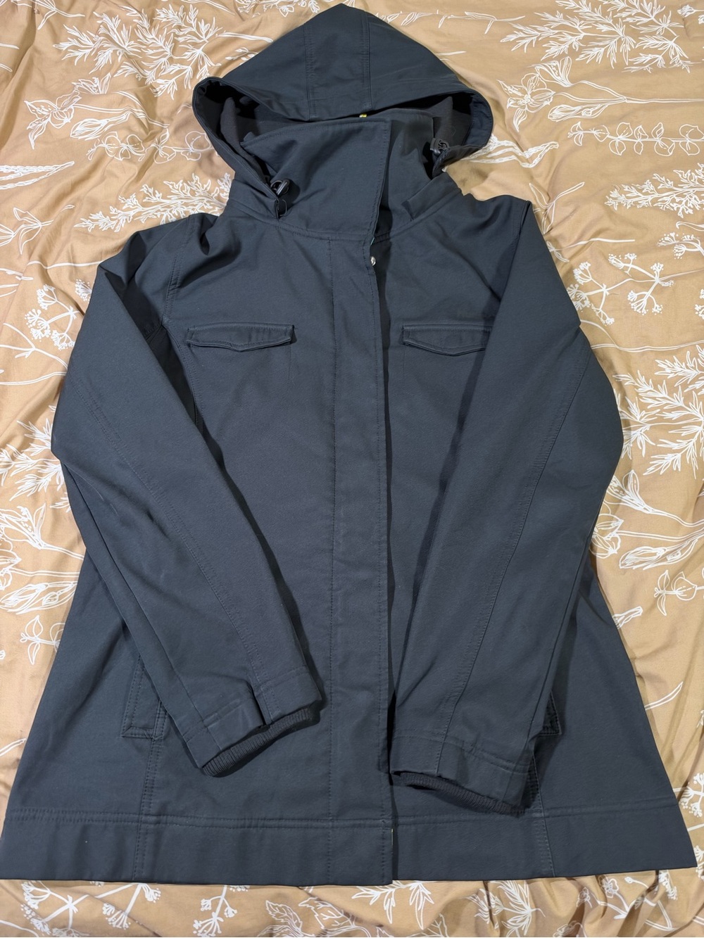 Hurley Women's Hooded Utility Jacket - Black
